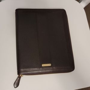 Authentic Leather Burberry Ipad Case
